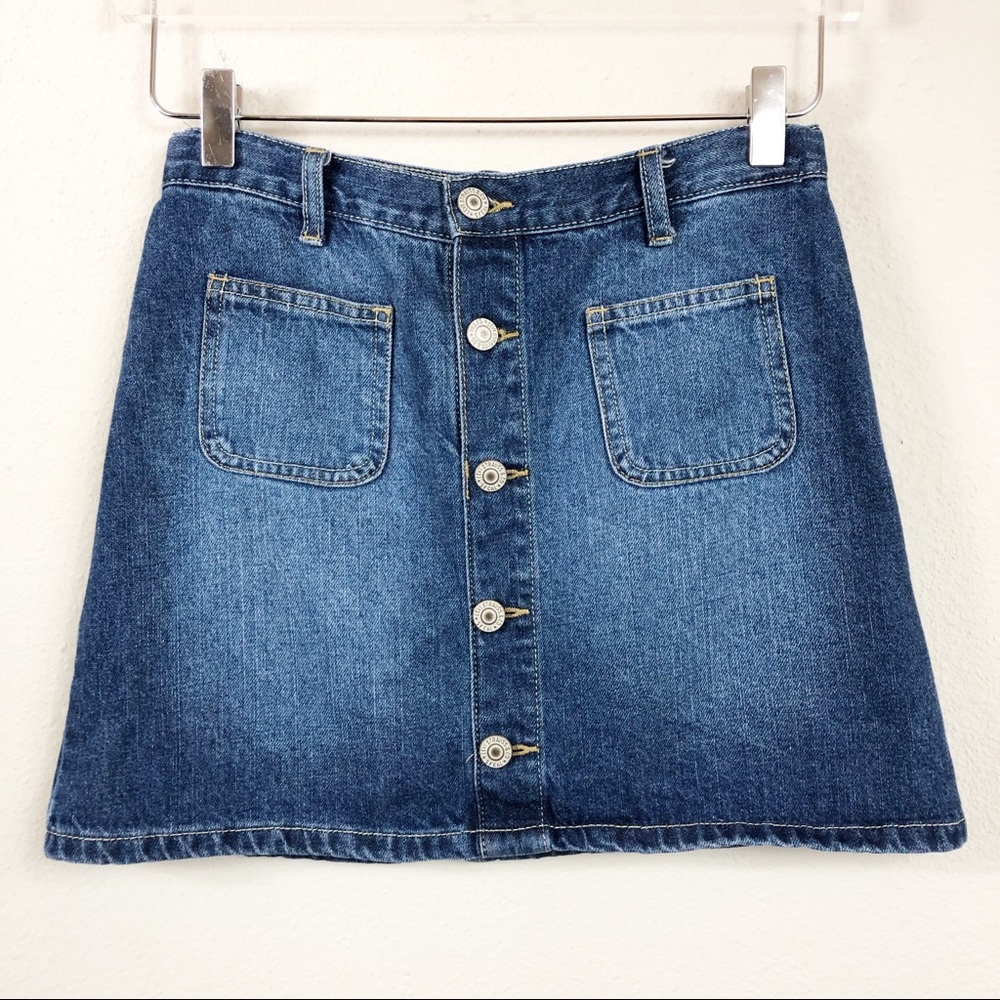 Levi’s | High Rise Button Front Skirt